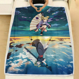 Temari Blanket Fleece Custom Naruto Anime-wexanime.com