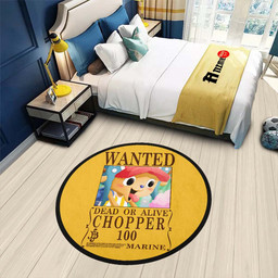 Tony Tony Chopper Round Rug Custom One Piece Anime Circle Carpet-wexanime.com
