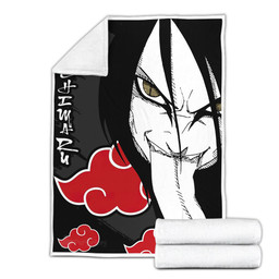 Akatsuki Orochimaru Blanket Fleece Custom Naruto Anime-wexanime.com