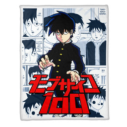 Ritsu Kageyama Blanket Fleece Custom Mob Psycho 100 Anime Room-wexanime.com