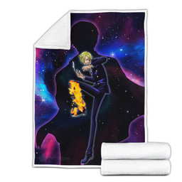 Vinsmoke Sanji Blanket Fleece Galaxy One Piece Anime Room-wexanime.com