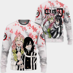 Obanai and Mitsuri Hoodie Custom Demon Slayer Anime Merch Clothes Valentine's Gift-wexanime.com