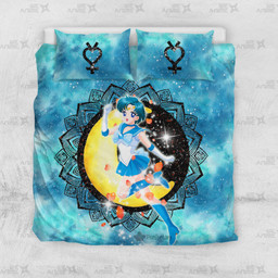 Sailor Mercury Bedding Set Custom Sailor Moon Anime Bedding-wexanime.com