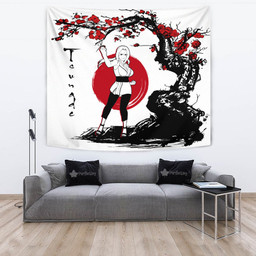 Tsunade Tapestry Custom Japan Style Naruto Anime Home Decor-wexanime.com