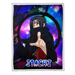 Uchiha Itachi Blanket Galaxy Custom Naruto Anime-wexanime.com