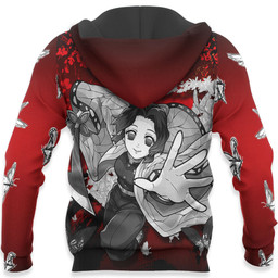 Shinobu Kocho Hoodie Custom Demon Slayer Anime Merch Clothes Japan Art-wexanime.com
