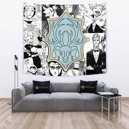 Aqua Deer Tapestry Custom Black Clover Anime Manga Room Wall Decor-wexanime.com