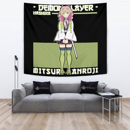Mitsuri Kanroji Tapestry Custom Demon Slayer Anime Room Decor-wexanime.com