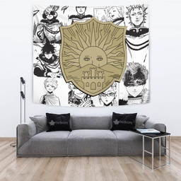 Golden Dawn Tapestry Custom Black Clover Anime Manga Room Wall Decor-wexanime.com