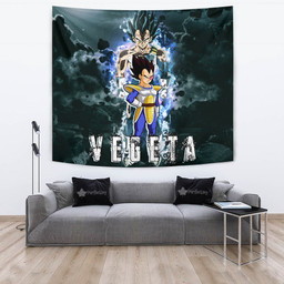 Vegeta Tapestry Custom Dragon Ball Anime Home Decor-wexanime.com
