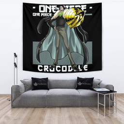 Crocodile Tapestry Custom One Piece Anime Room Decor-wexanime.com