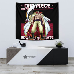 Edward Newgate Whitebeard Tapestry Custom One Piece Anime Room Decor-wexanime.com