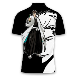 Sosuke Aizen Polo Shirts Bleach Custom Anime Merch Clothes-wexanime.com