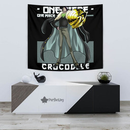 Crocodile Tapestry Custom One Piece Anime Room Decor-wexanime.com