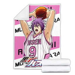 Atsushi Murasakibara Blanket Fleece Custom Kuroko's Basketball Anime-wexanime.com