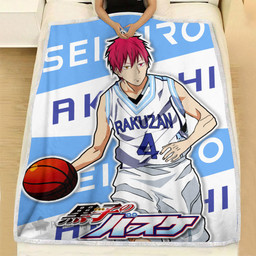 Seijuro Akashi Blanket Fleece Custom Kuroko's Basketball Anime-wexanime.com
