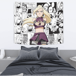 Yamanaka Ino Tapestry Custom Naruto Anime Manga Room Wall Decor-wexanime.com