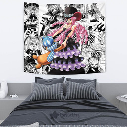 Perona Tapestry Custom One Piece Anime Manga Room Wall Decor-wexanime.com