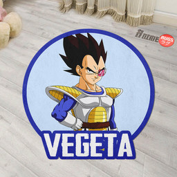Vegeta Shaped Rug Custom Anime Dragon Ball Mats For Bedroom Living Room Quality Carpets-wexanime.com