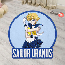 Sailor Uranus Shaped Rug Custom Anime Sailor Moon Mats For Bedroom Living Room Quality Carpets-wexanime.com