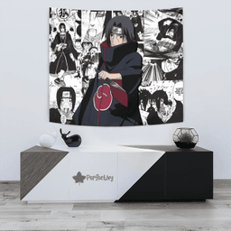 Uchiha Itachi Tapestry Custom Naruto Anime Manga Room Wall Decor-wexanime.com