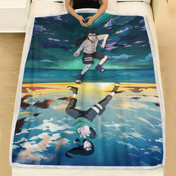 Neji Hyuga Blanket Fleece Custom Naruto Anime-wexanime.com