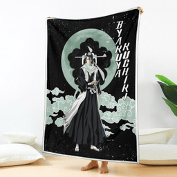 Byakuya Kuchiki Blanket Moon Style Custom Bleach Anime-wexanime.com
