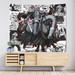 The Skull Knight Tapestry Custom Berserk Manga Anime Room Decor-wexanime.com