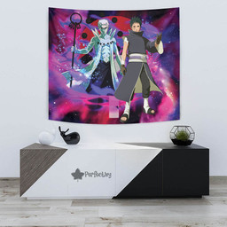 Uchiha Obito Tapestry Custom Galaxy Naruto Anime Room Decor-wexanime.com