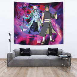 Uchiha Obito Tapestry Custom Galaxy Naruto Anime Room Decor-wexanime.com