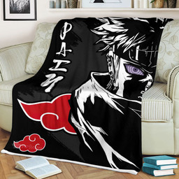 Akatsuki Pain Blanket Fleece Custom Naruto Anime-wexanime.com