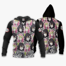 Obanai and Mitsuri Hoodie Custom Demon Slayer Anime Merch Clothes Valentine's gifts-wexanime.com