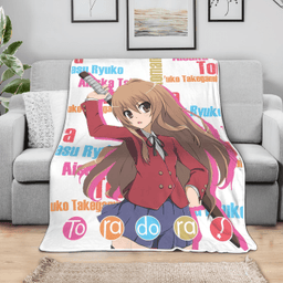 Taiga Aisaka Blanket Custom Toradora Anime-wexanime.com