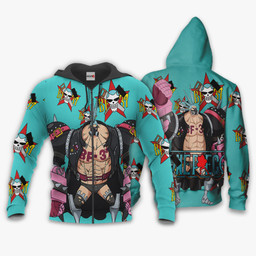 One Piece Red Franky Hoodie Custom Anime Merch Clothes Wexanime
