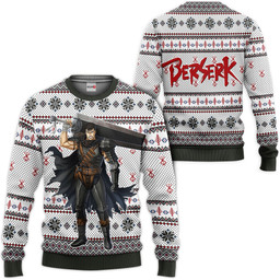 Berserk Guts Ugly Christmas Sweater Custom For Anime Fans Wexanime