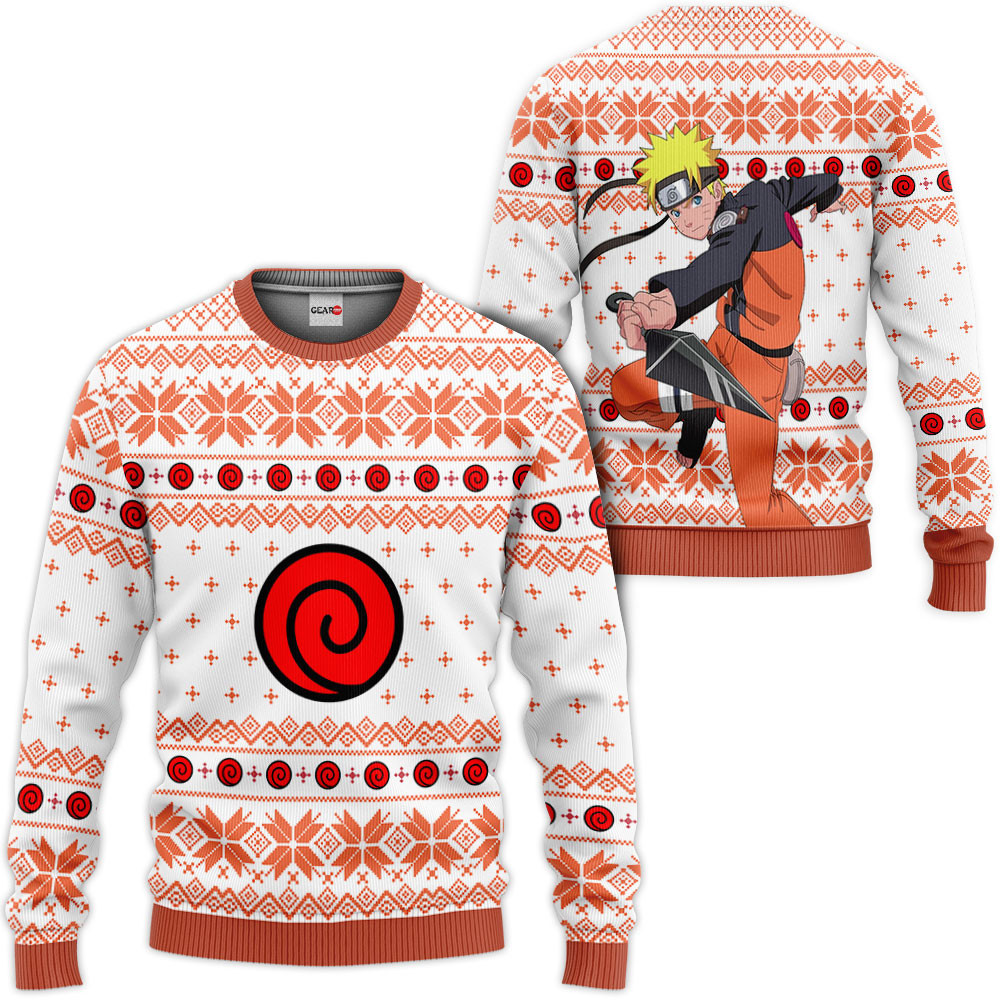 Nrt Uzumaki Ugly Christmas Sweater Custom For Anime Fans VA0822 Wexanime