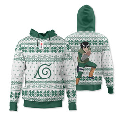 Rock Lee Ugly Christmas Sweater Custom For Anime Fans VA0822 Wexanime