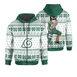 Rock Lee Ugly Christmas Sweater Custom For Anime Fans VA0822 Wexanime