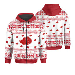 Akatsuki Ugly Christmas Sweater Custom For Anime Fans VA0822 Wexanime