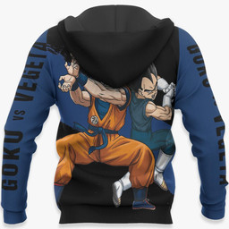 Goku and Vegeta Hoodie Dragon Ball Super Custom Anime Merch Clothes Wexanime
