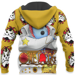 One Piece Red Jinbe Hoodie Custom Anime Merch Clothes Wexanime