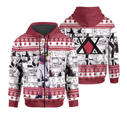 HxH Hisoka Custom Anime Ugly Christmas Sweater Wexanime
