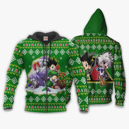 Gon & Killua HxH Ugly Christmas Sweater Hunter X Hunter Anime Xmas - 2 - wexanime