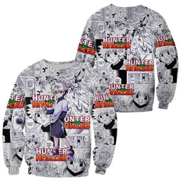 Killua Hunter X Hunter Shirt Sweater HxH Anime Hoodie Manga Jacket - 2 - wexanime