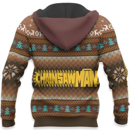 Chainsaw Man Kobeni Higashiyama Ugly Christmas Sweater Custom For Anime Fans Wexanime