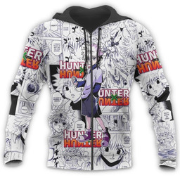 Killua Hunter X Hunter Shirt Sweater HxH Anime Hoodie Manga Jacket - 8 - wexanime