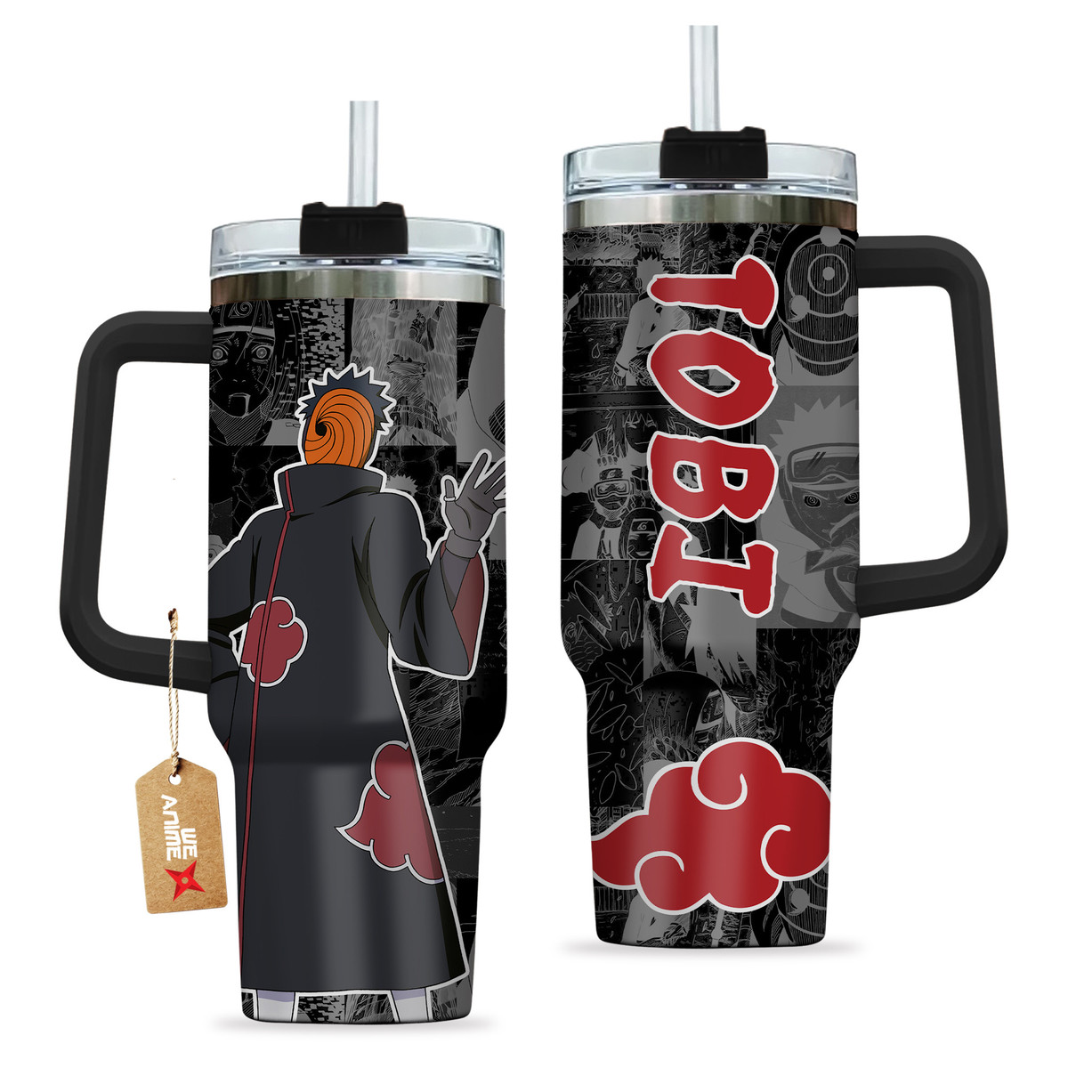 Tobi 40oz Travel Tumbler Cup Personalized Custom Anime Accessories - Wexanime