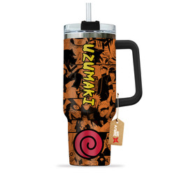 Naruto Uzumaki 40oz Travel Tumbler Cup Personalized Custom Anime Accessories - Wexanime