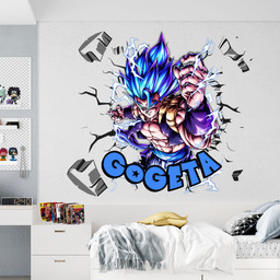 Gogeta Wall Stickers Anime Personalized Wall Art- Wexanime