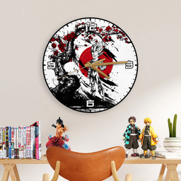 Vegeta Ultra Ego Wooden Wall Clock Anime Custom Japan Cherry Blossom-Wexanime
